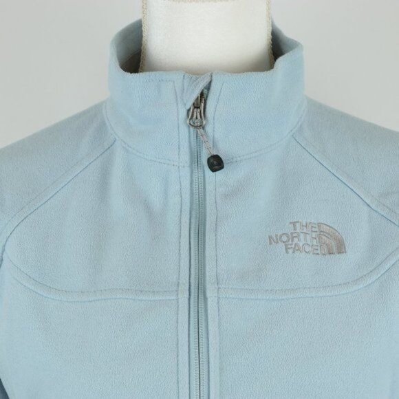 The North Face Windwall Women's Small Blue Full Zip Fleece Jacket - Picture 2 of 10